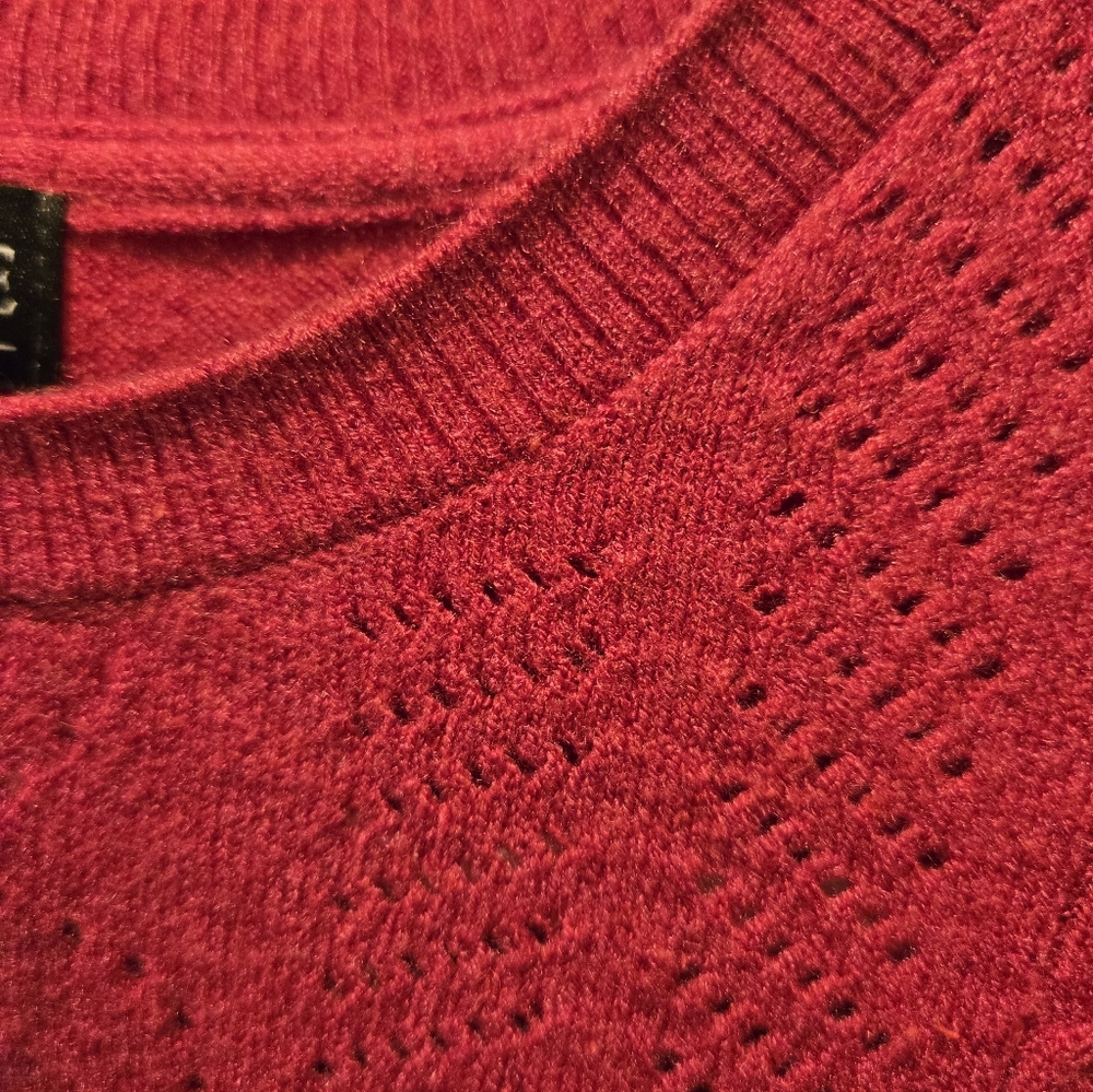 P.J. Salvage Raspberry Crew Neck Sweater Set - Picture 2 of 5